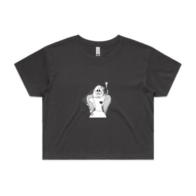 Dead Angel Crop Tee Thumbnail
